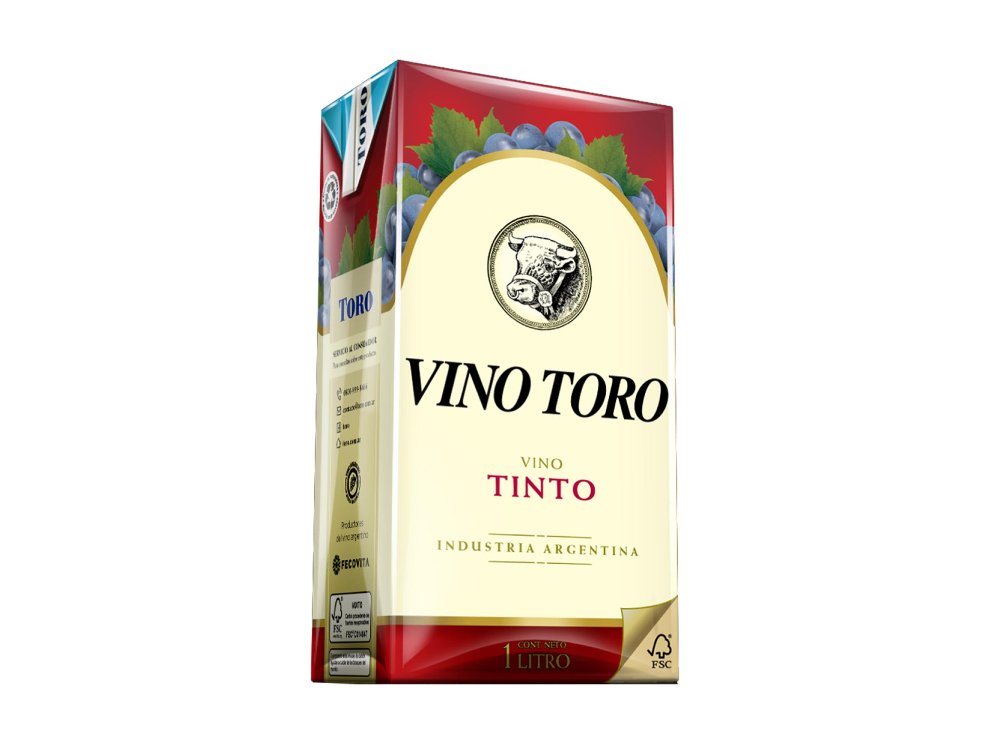 VINO TORO TINTO MID T/B x 1LT