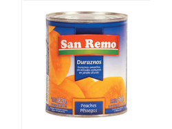 DURAZNO SAN REMO EN MITADES