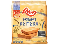 TOSTADAS RIERA CLASICASx 200 GRS