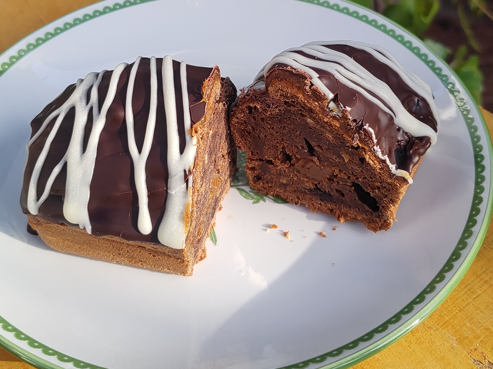 Budin de chocolate mini