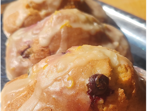 MINI BUDIN DE NARANJA Y ARANDANOS de Arzule Almacen - Natural