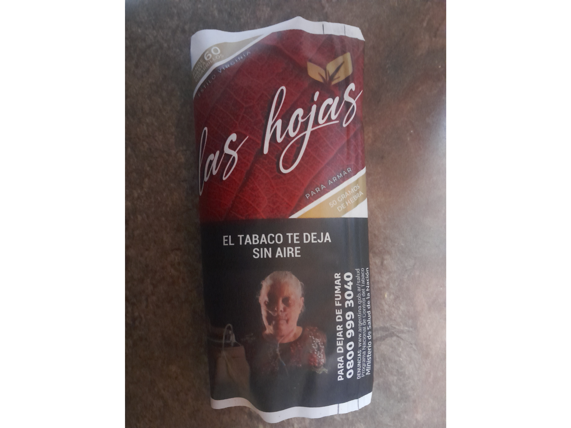 TABACO LAS HOJAS - 50 Grs .