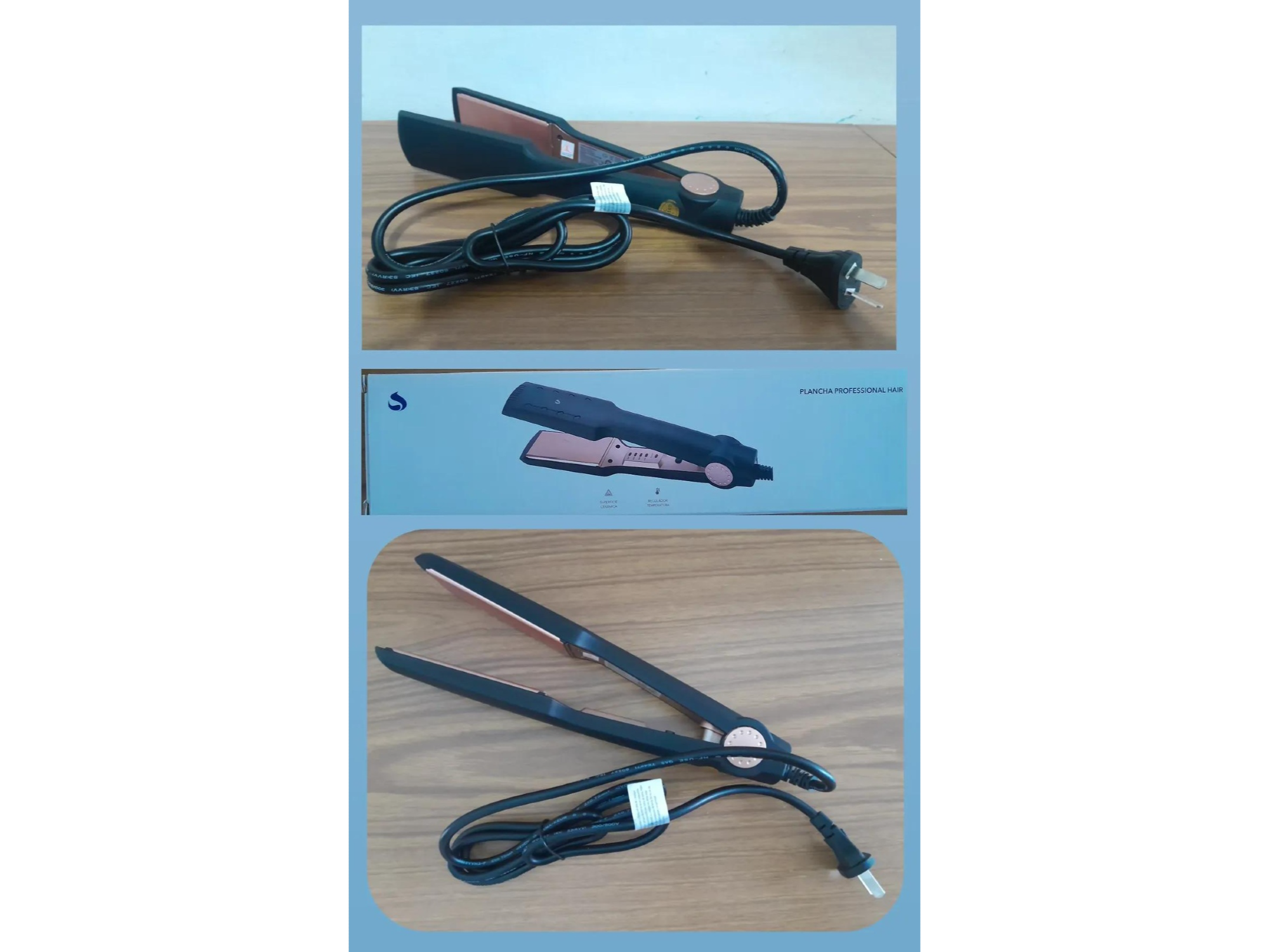 PLANCHA PROFECIONAL HAIR .