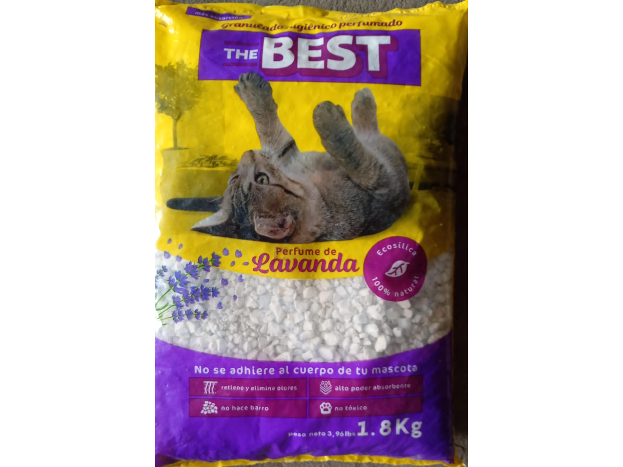 PIEDRAS SANITARIAS THE BEST : PERFUMADA : LA BANDA .. x 10 UNIDADES  - 1,800 KG  x UNIDADES .