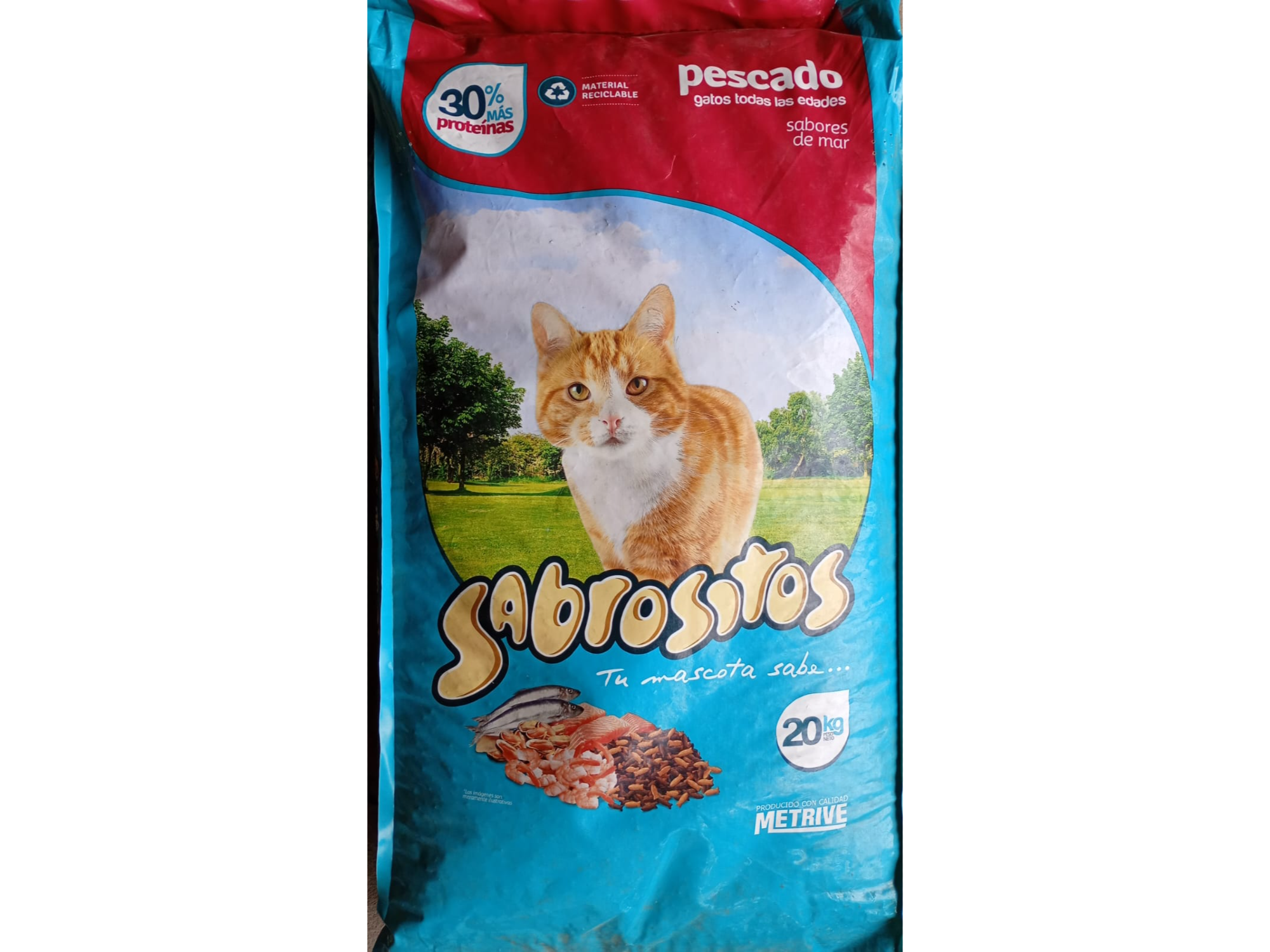 SABROSITOS PESCADO X 20 KG .