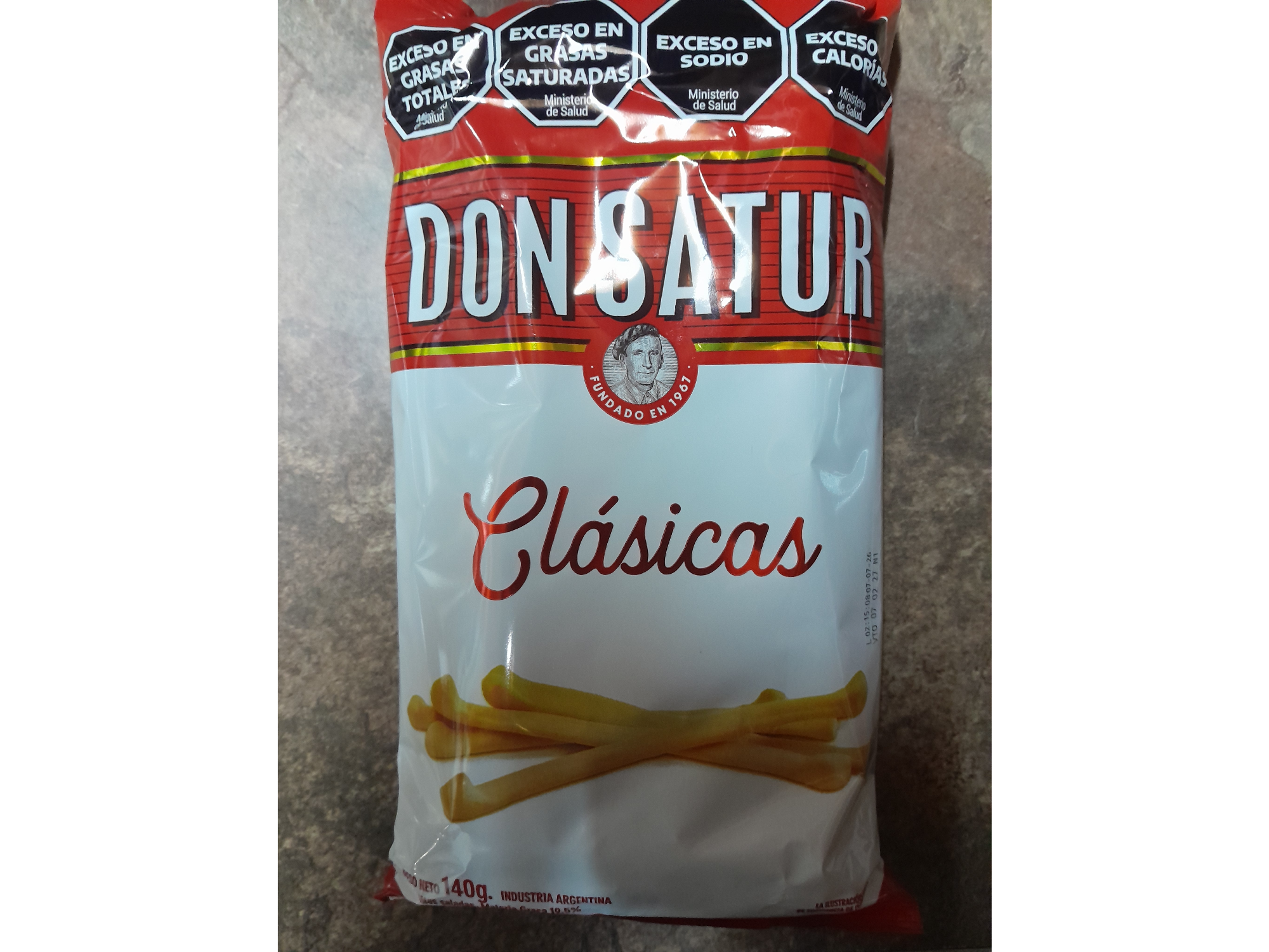 TALITAS CLÁSICAS - DON SATUR - 140 Grs .