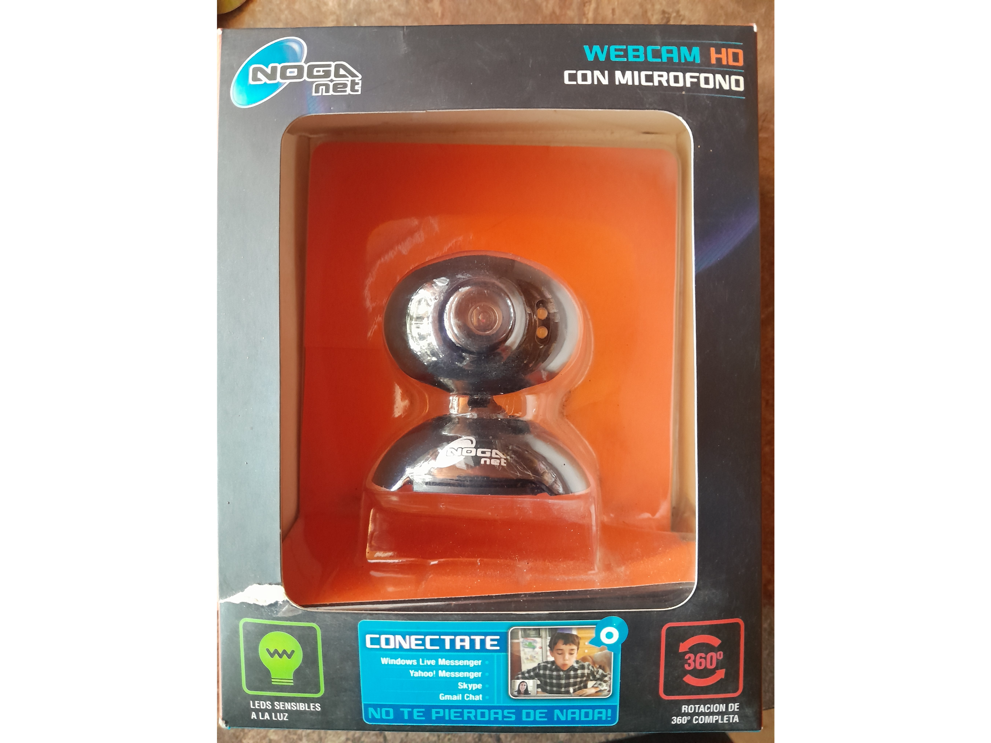 CAMARA WEB HD CON MICROFONO NOGANET NGW-120 .
