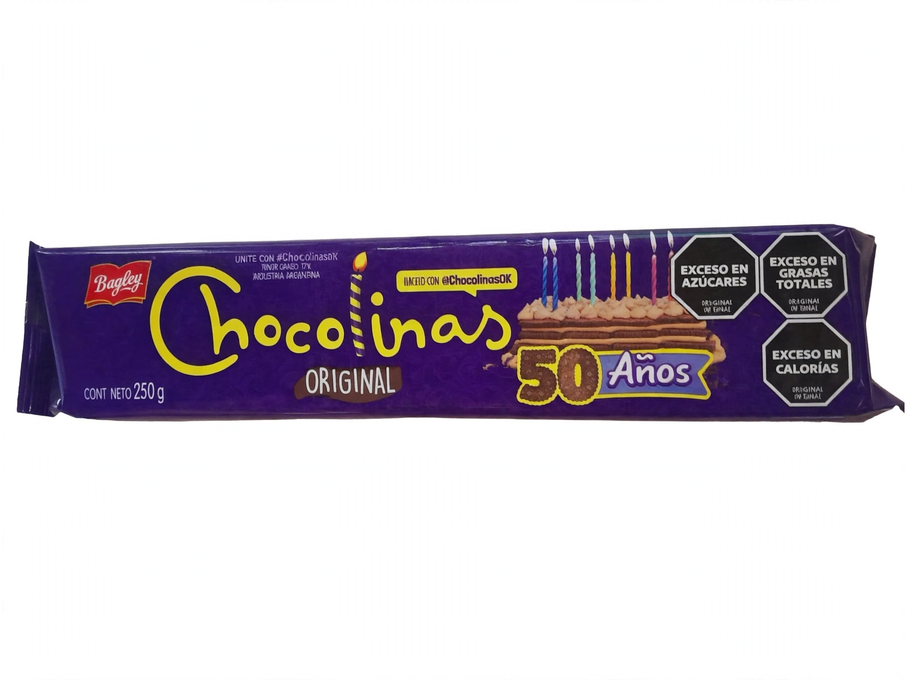 CHOCOLINAS - BAGLEY - 250 Grs .
