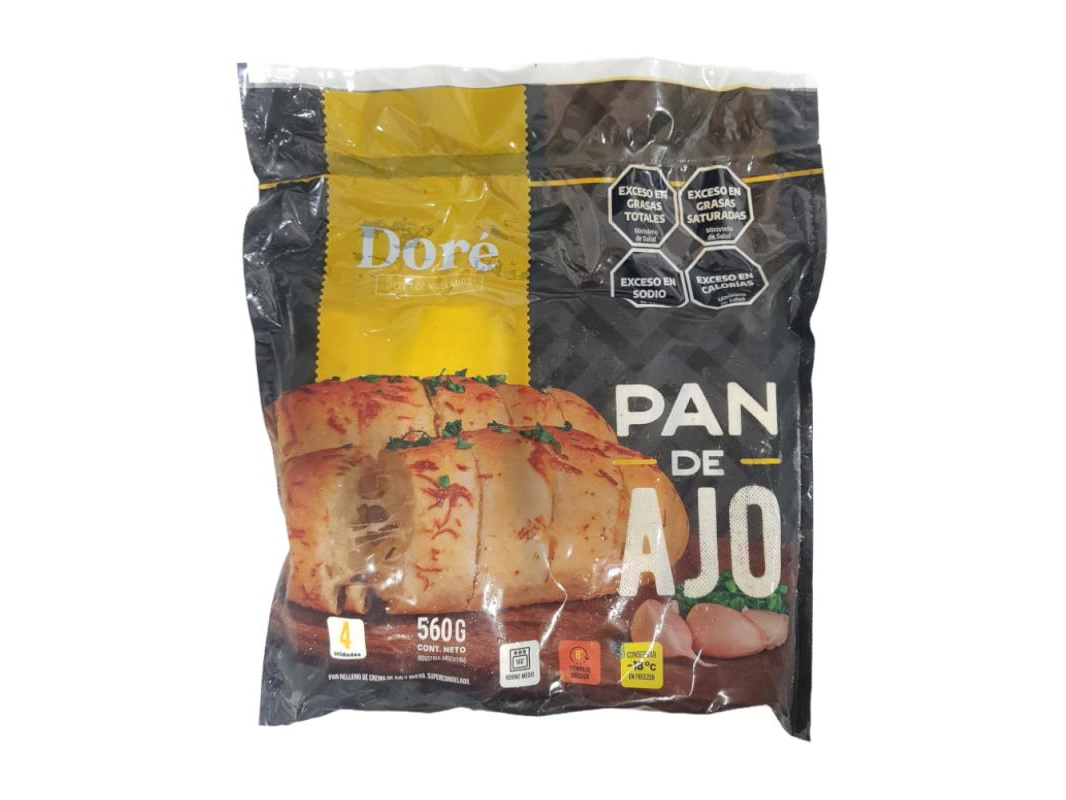 Pan de Ajo 4 unid