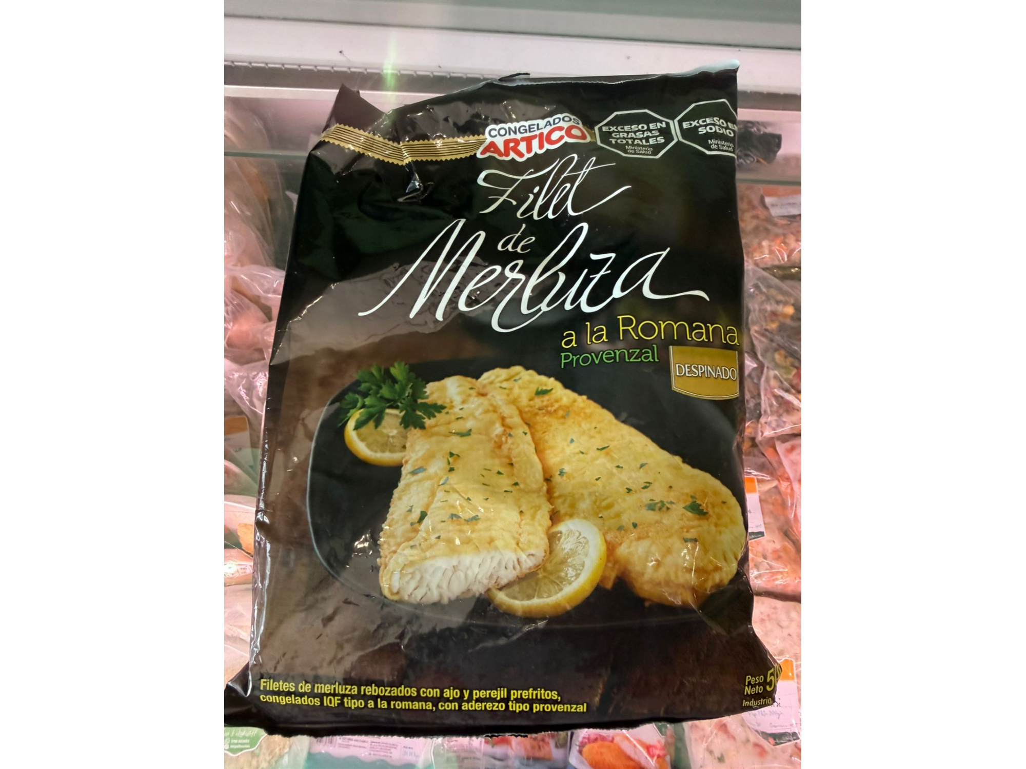 Filet de Merluza a la Romana x 500 Grs