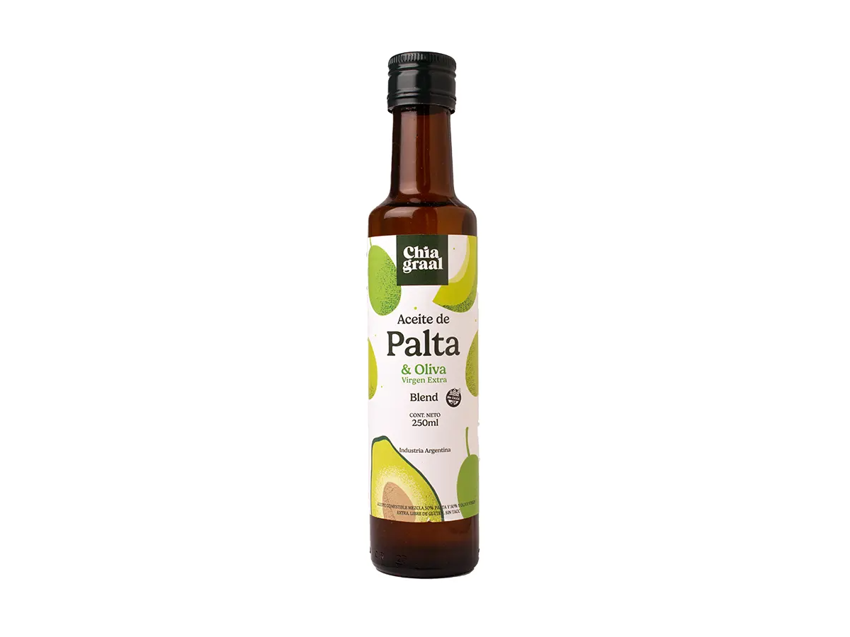 Aceite de palta y oliva x 250 cc