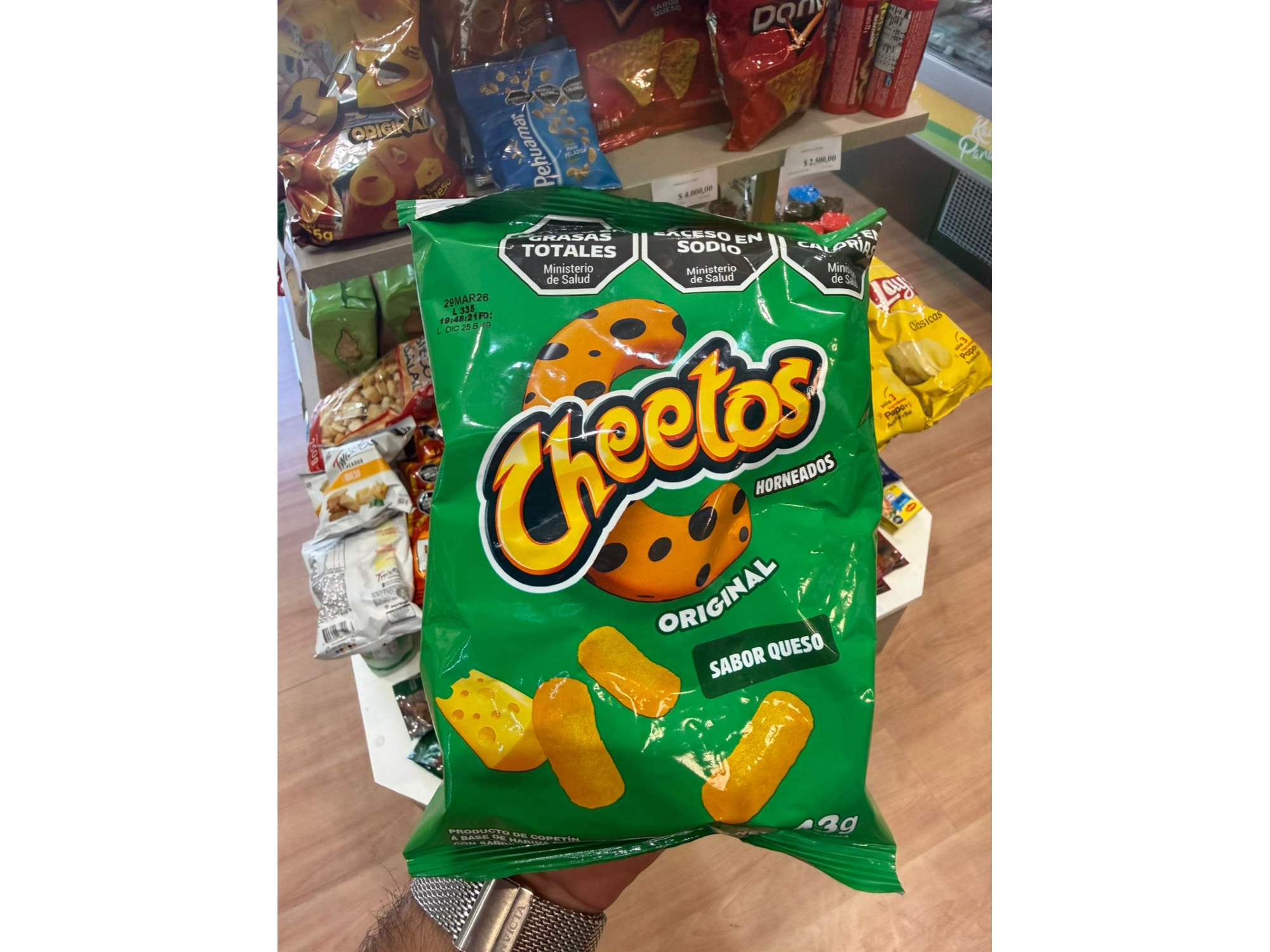 Cheetos sabor queso 43 grs