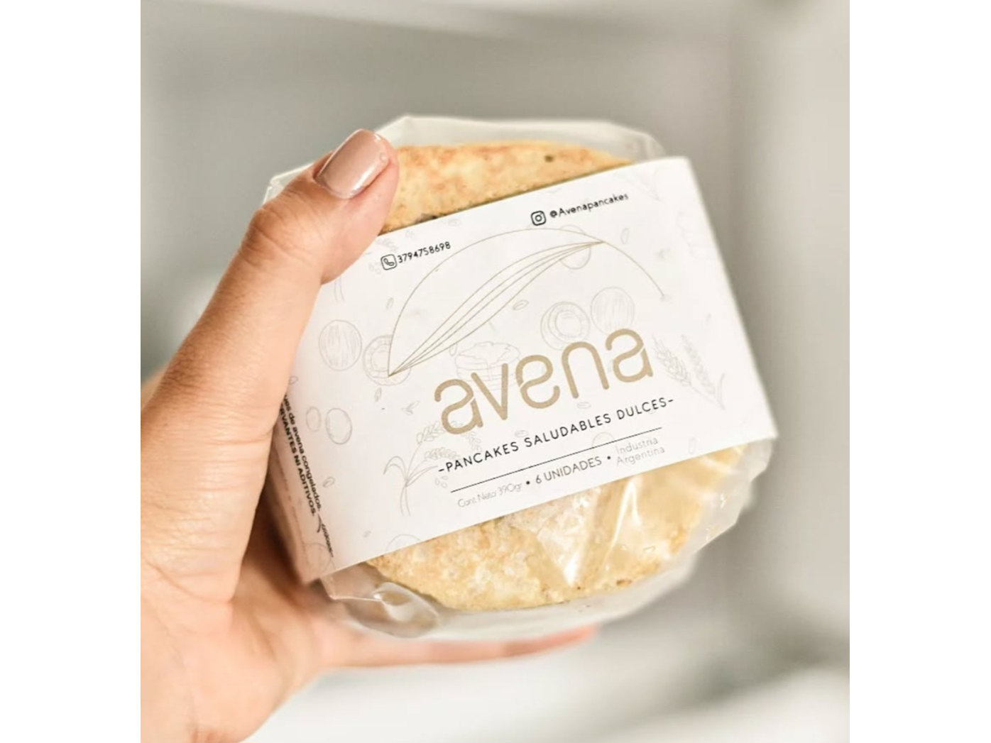 Pancake de vainilla x 6 unid