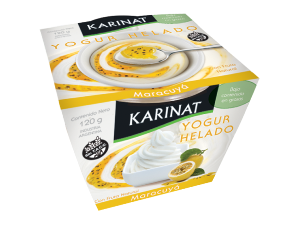 Yogur helado maracuya x 120 grs