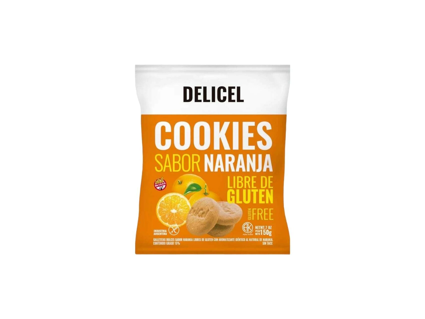 Galletitas de naranja x 200 grs