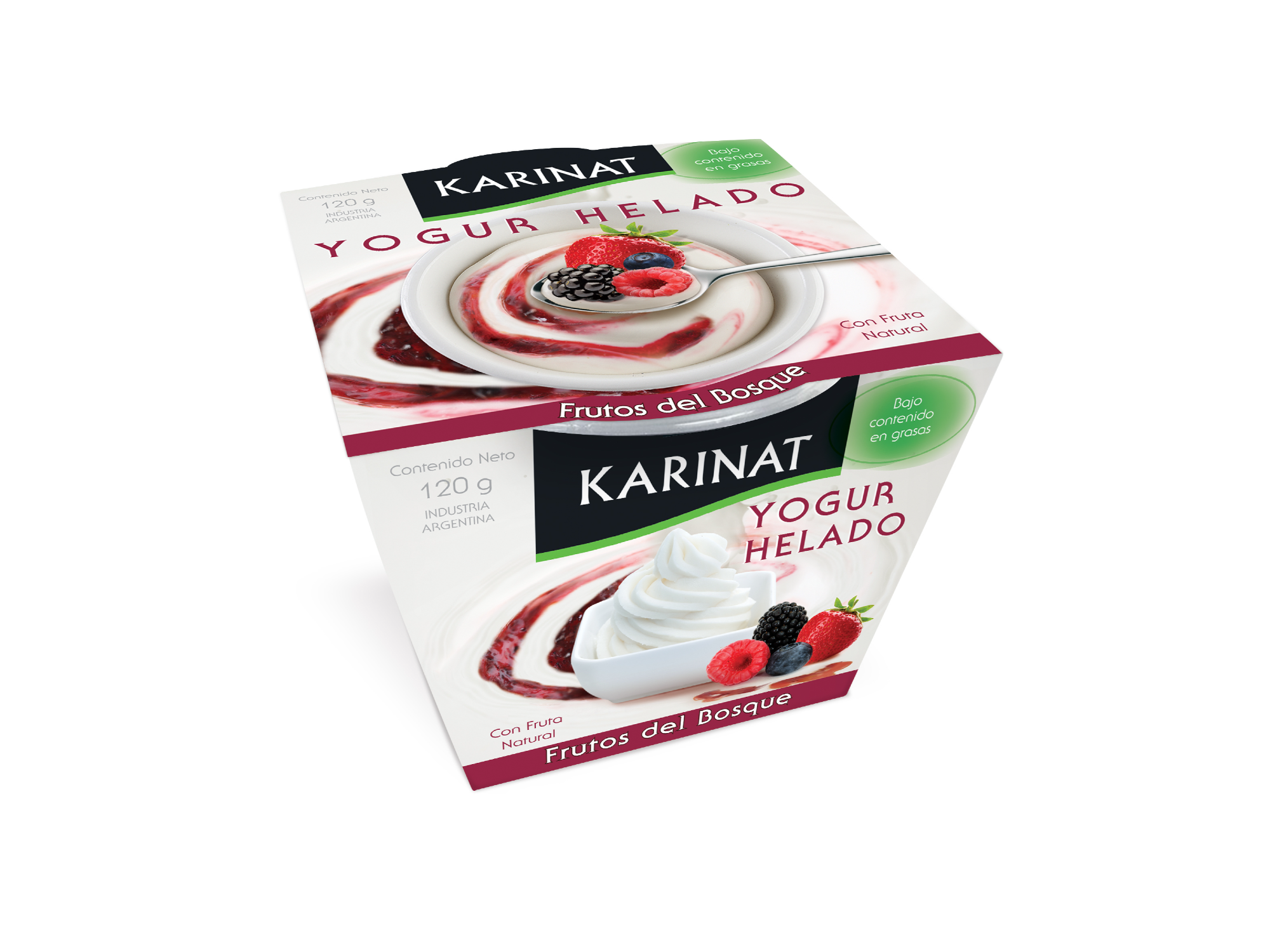 Yogur helado frutos del bosque x 120 grs