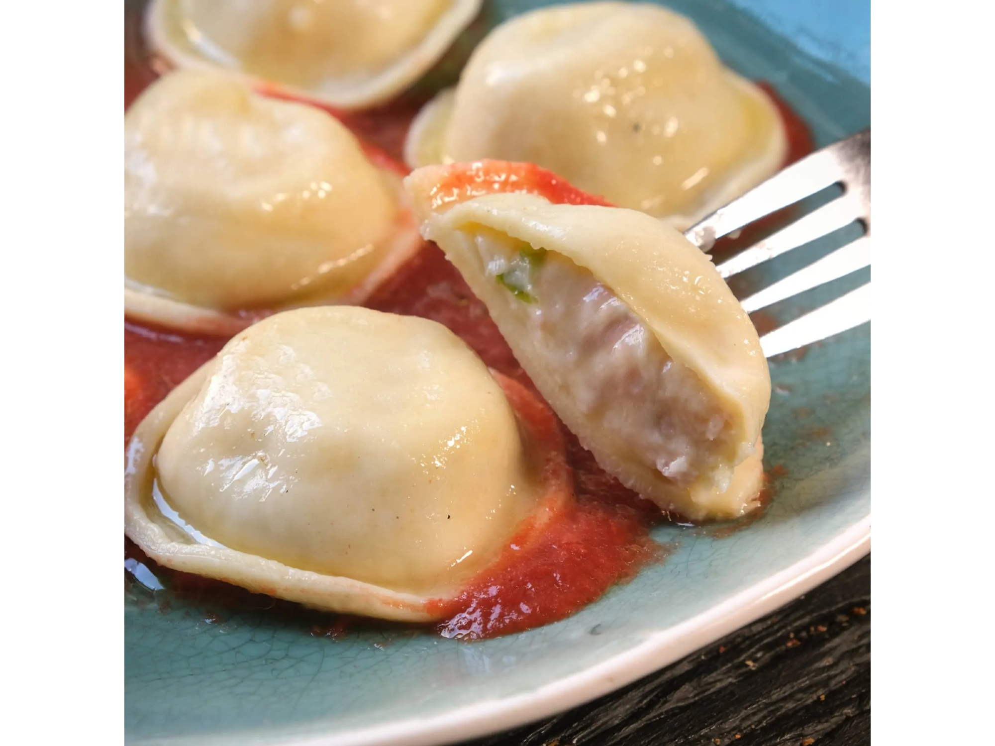 Sorrentinos "La Victoria" de jamon y queso x 12 unid.