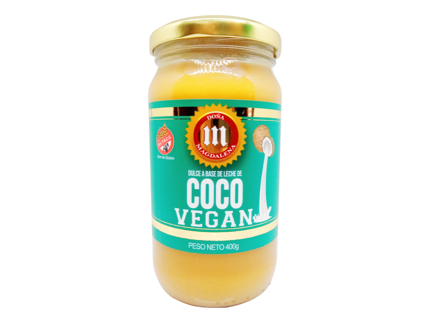 Dulce de leche de coco vegano "Doña Magdalena" x 380 grs