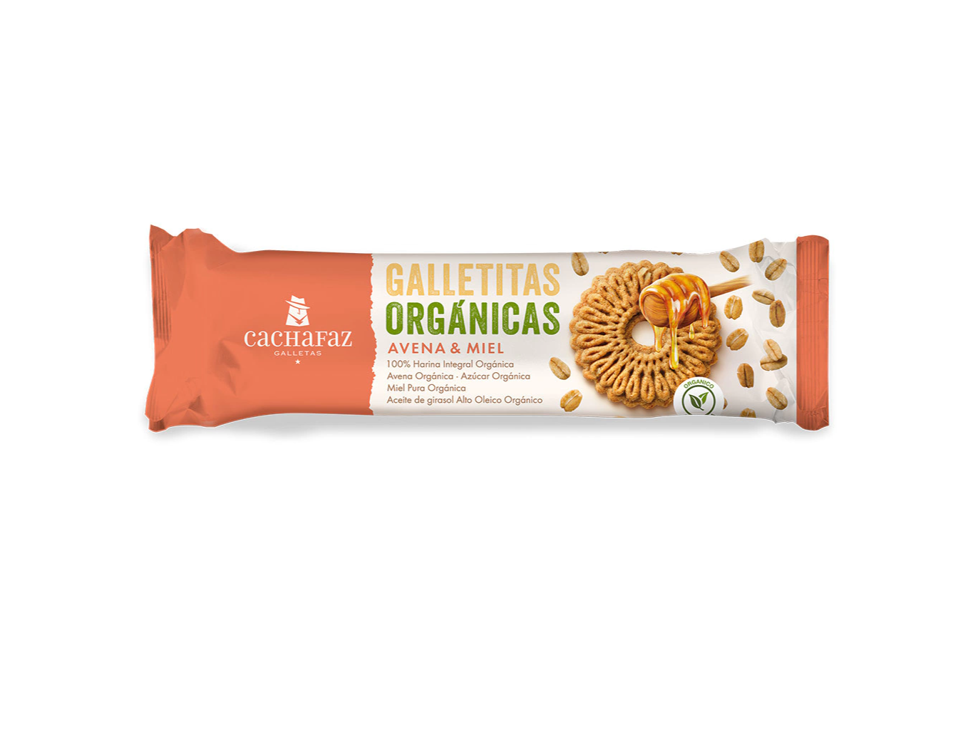 Organica avena y miel "Cachafaz"