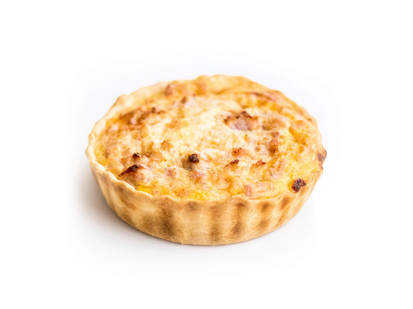 Tartas individuales INTEGRALES jamon y queso