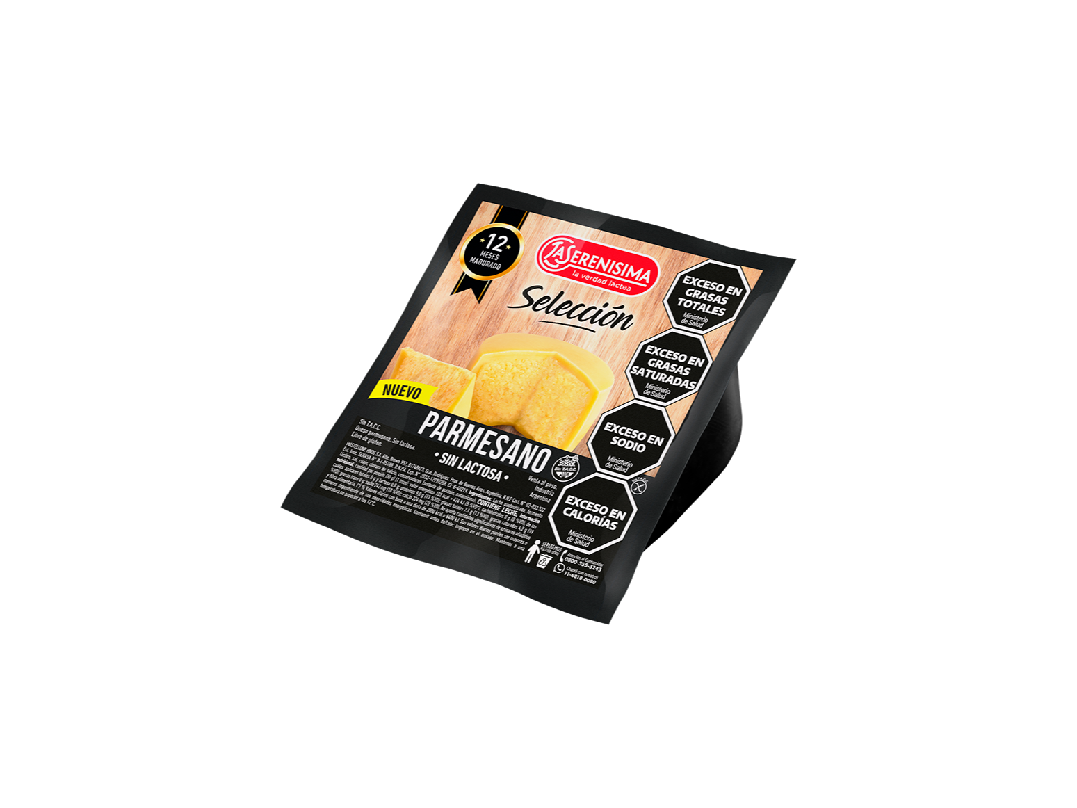 Queso parmesano "La Serenisima" x kg