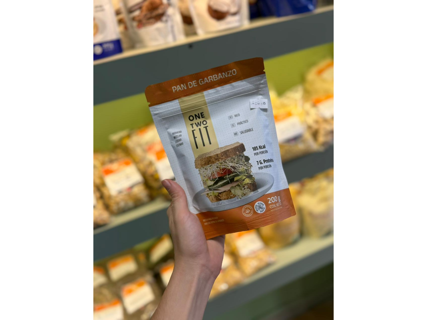 Pan de garbanzo premezcla