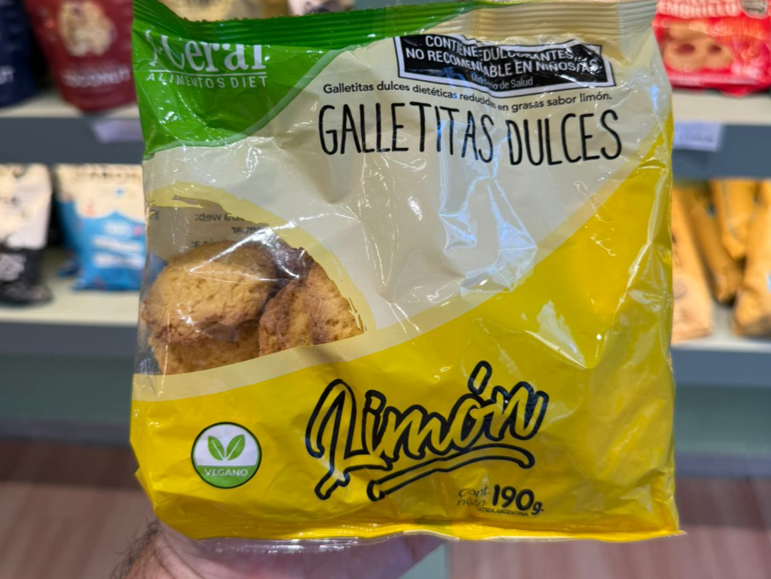 Galletitas dulces dieteticas limon Ceral x 190 grs