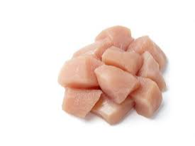 Pechuga en cubo x 500 grs