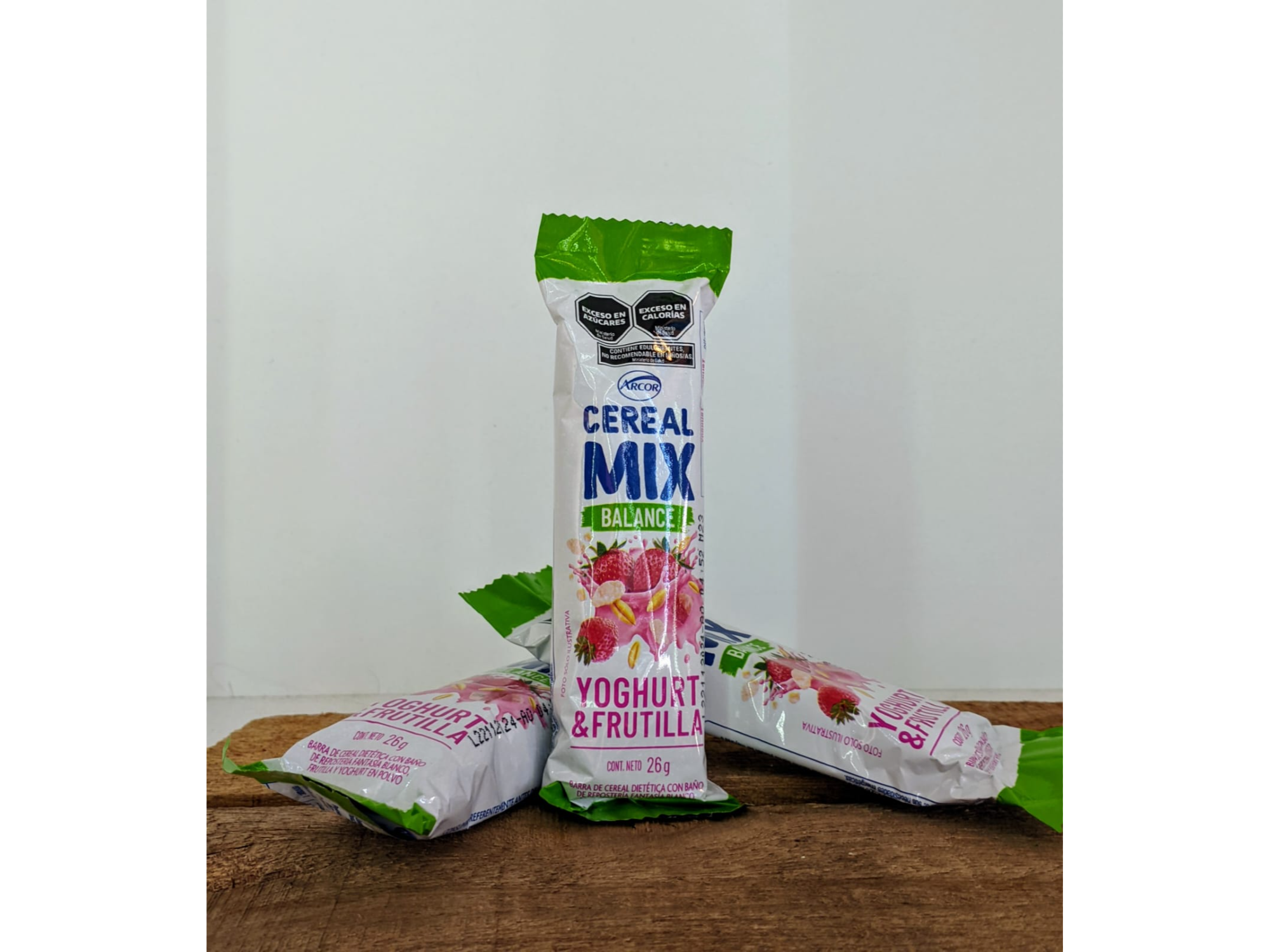 Barra de Cereal Mix yoghurt frutilla light 26 grs