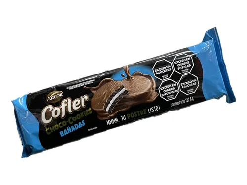 Cofler choco cookies bañadas