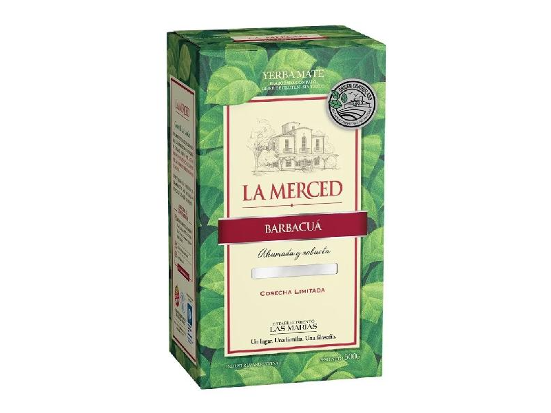 Yerba La Merced barbacua x 500 grs