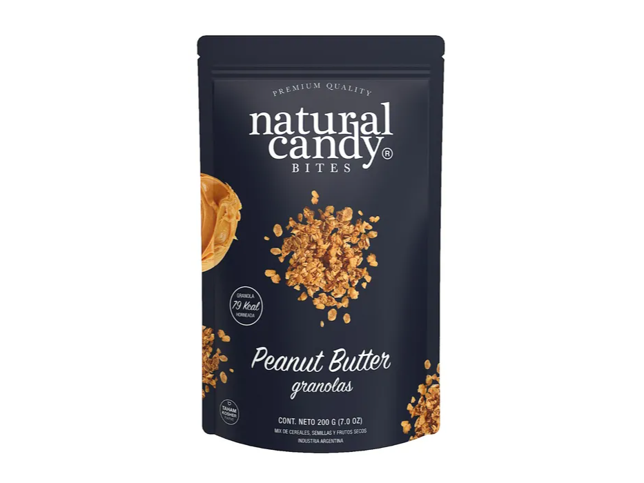 Clasica peanut butter "Natural Candy" x 200 grs
