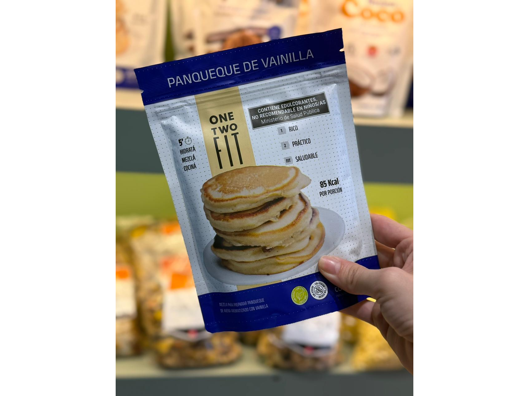 Pancake de vainilla premezcla