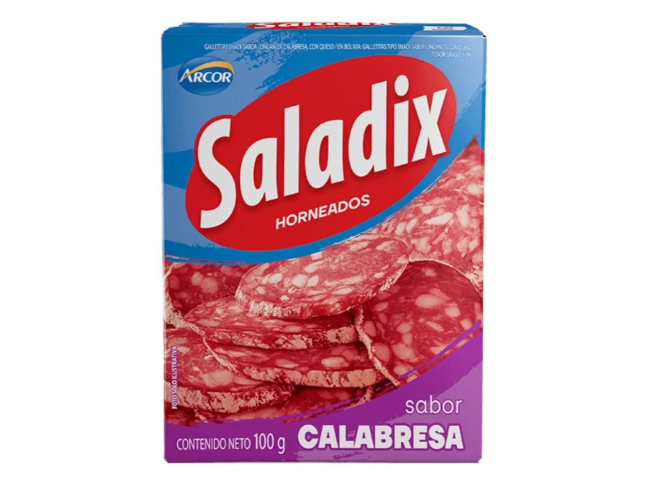 Saladix sabor calabresa 100 grs