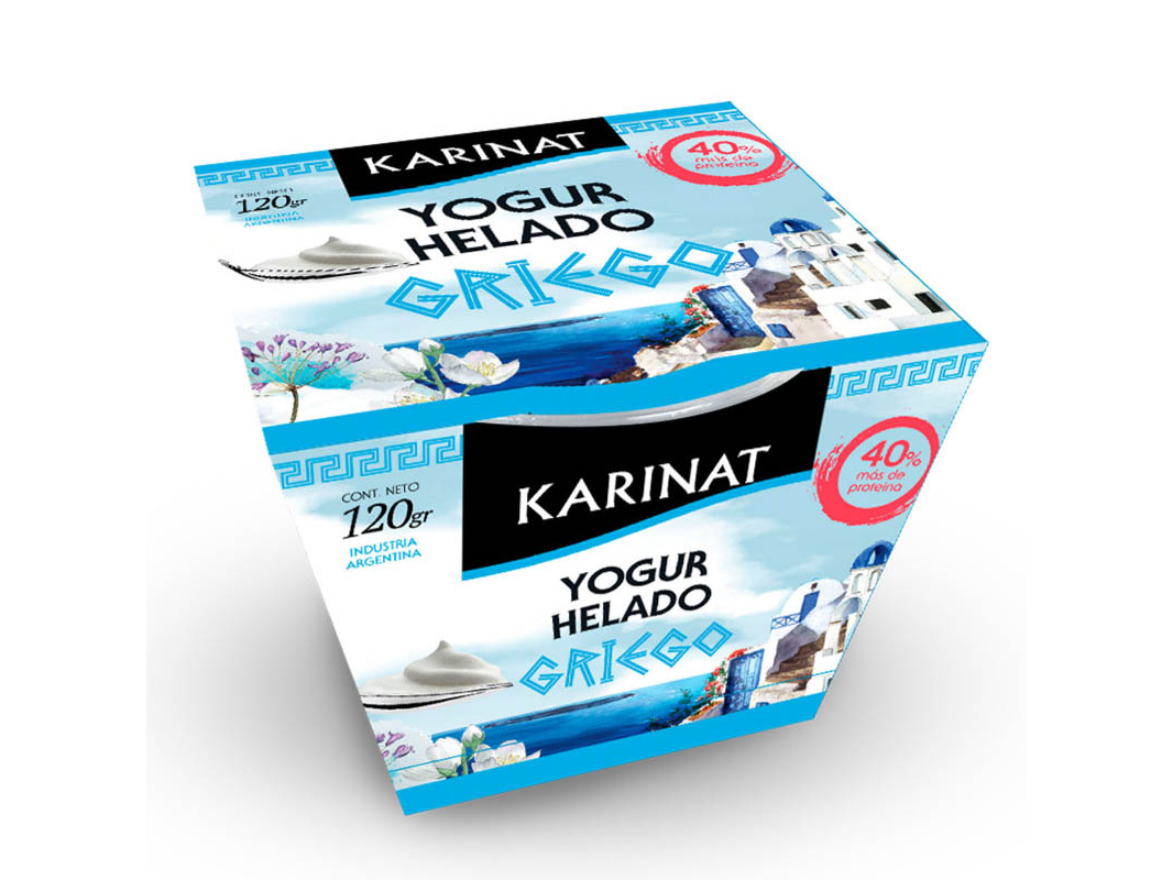 Yogur helado griego x 120 grs