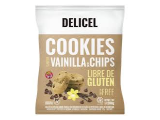 Galletitas de vainilla y chips de chocolate x 200 grs