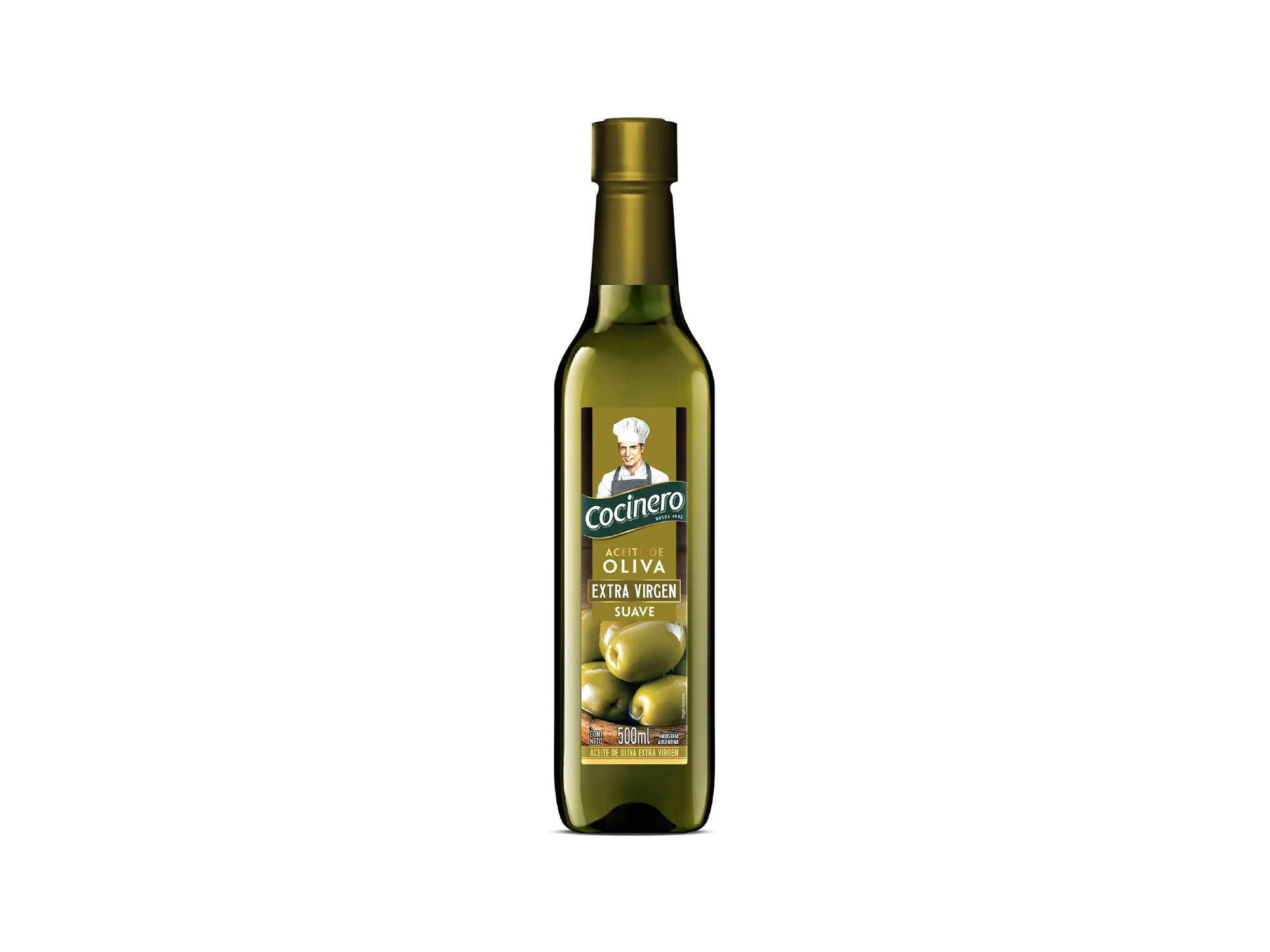 Aceite de oliva extra virgen Cocinero x 500 cc