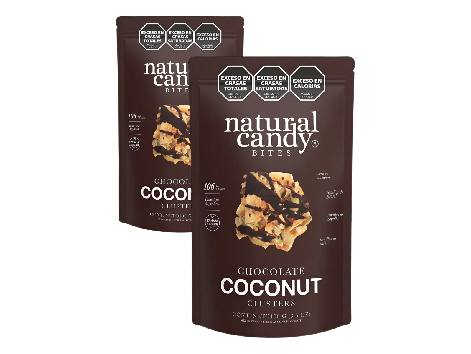 Chocolate coconut cluster "Natural Candy"