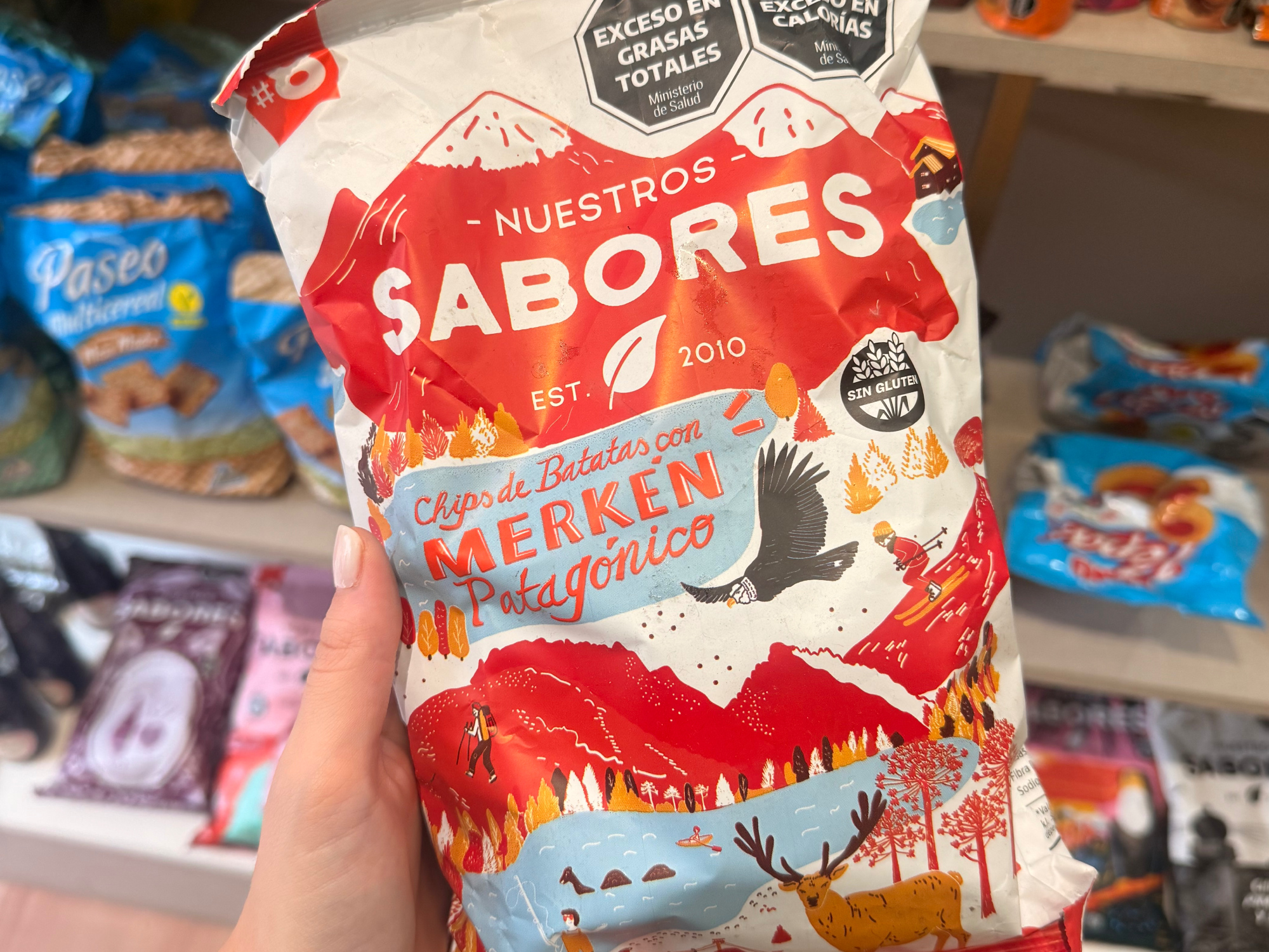 Chips de batata merken "Nuestros Sabores" x 80 grs (Copia)