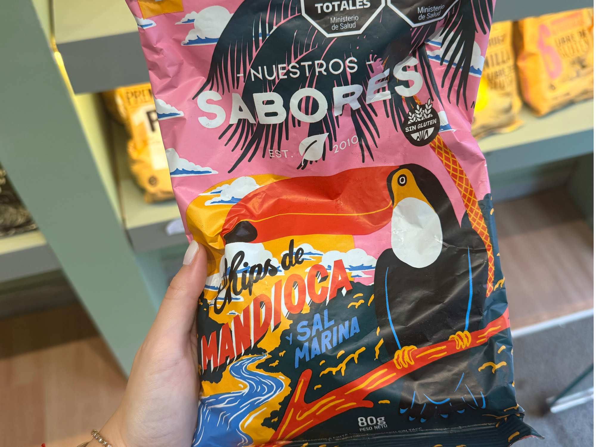 Chips de mandioca "Nuestros Sabores" x 80 grs (Copia)