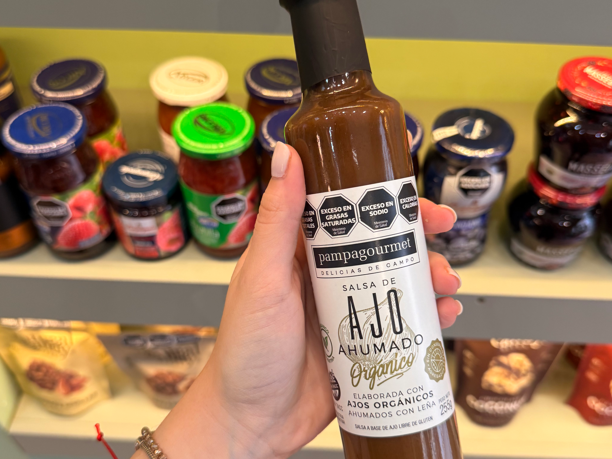 Ajo ahumado organico "Pampa Gourmet"