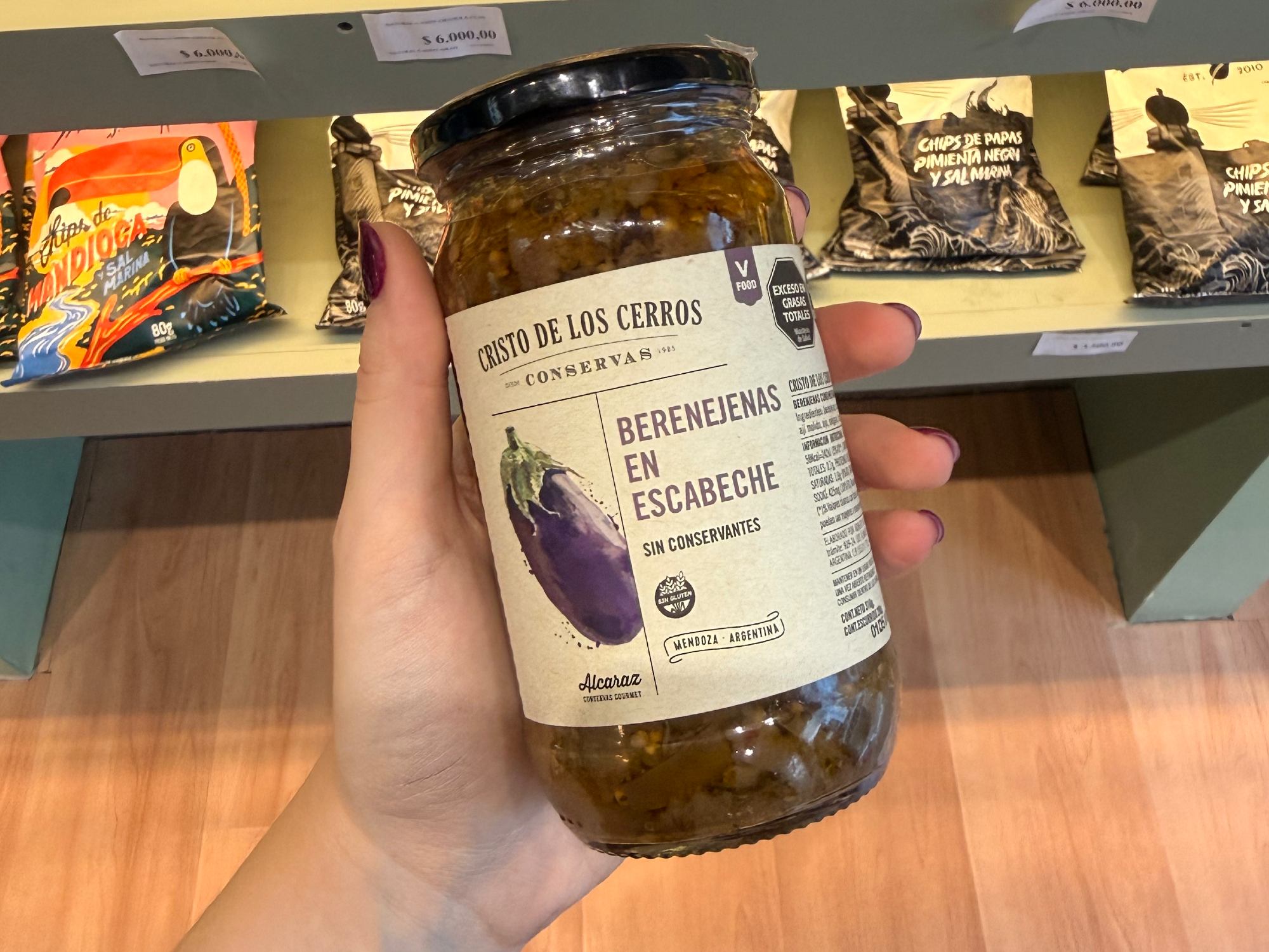 Berenjenas en escabeche "Cristo de los Cerros" x 300 grs