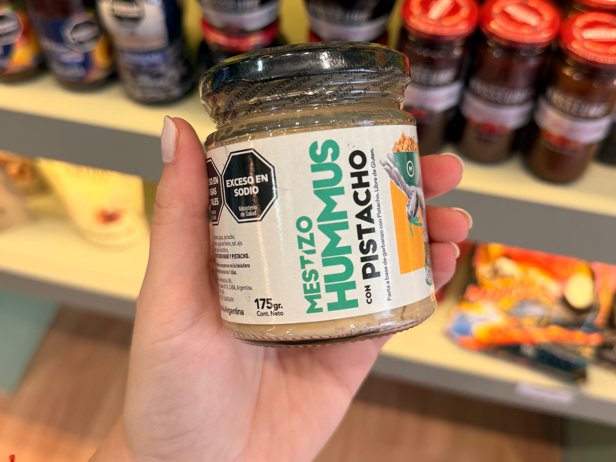 Hummus de pistacho "Mestizo"