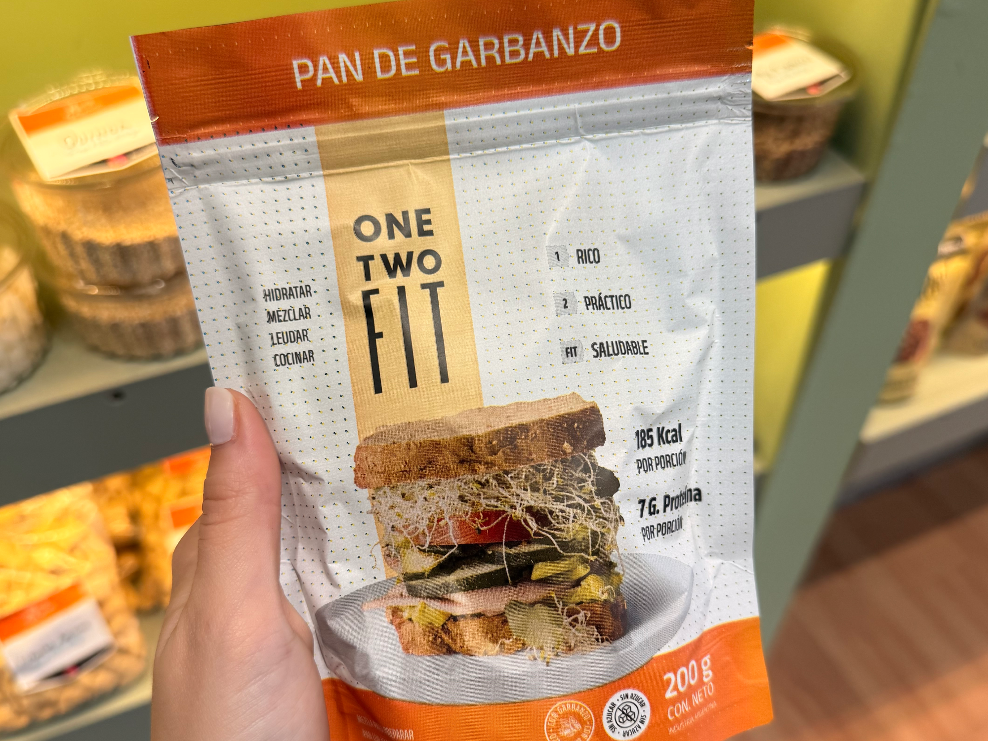 Pan de garbanzo premezcla