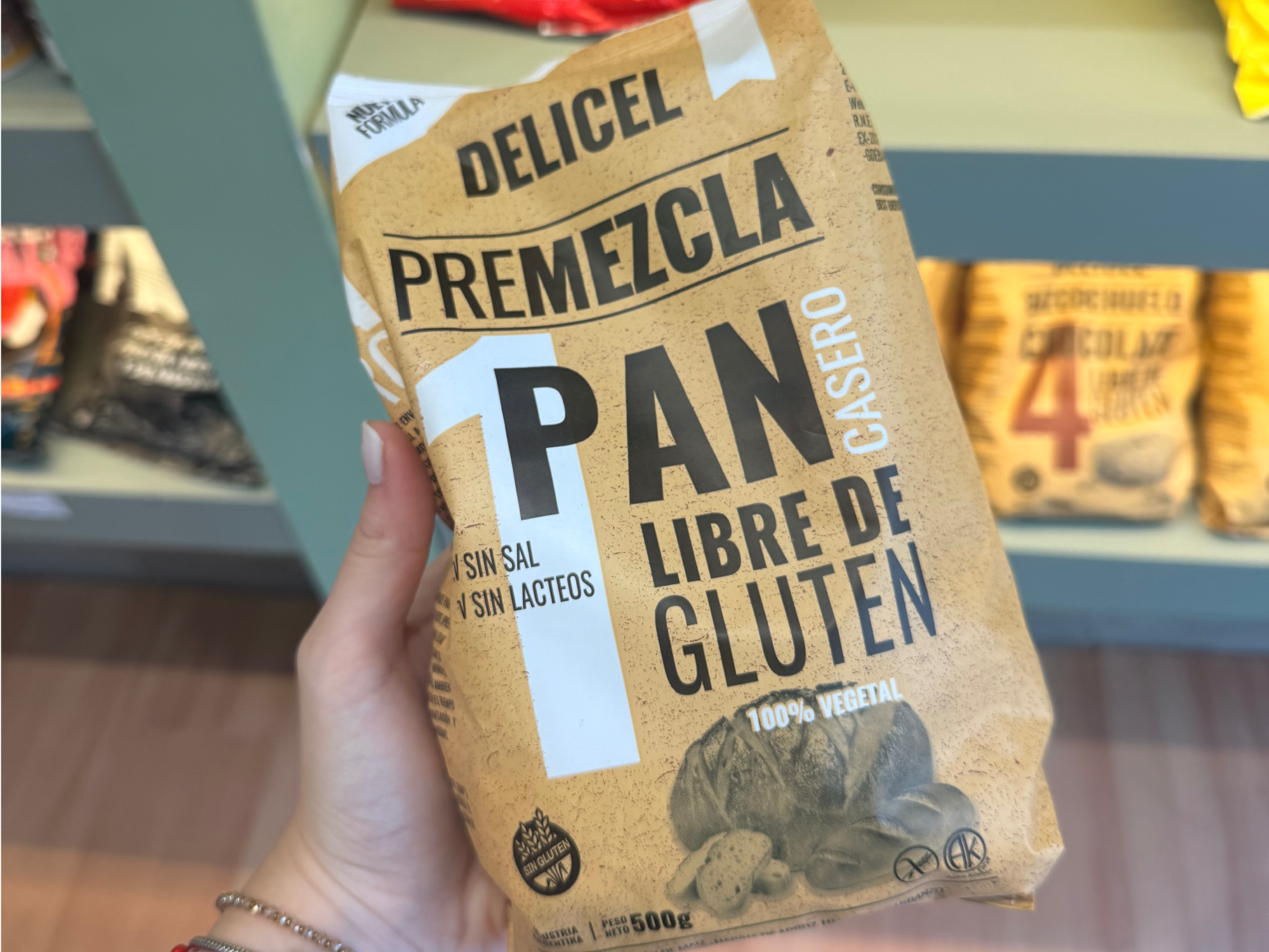 Pan premezcla "Delicel" x 500 grs