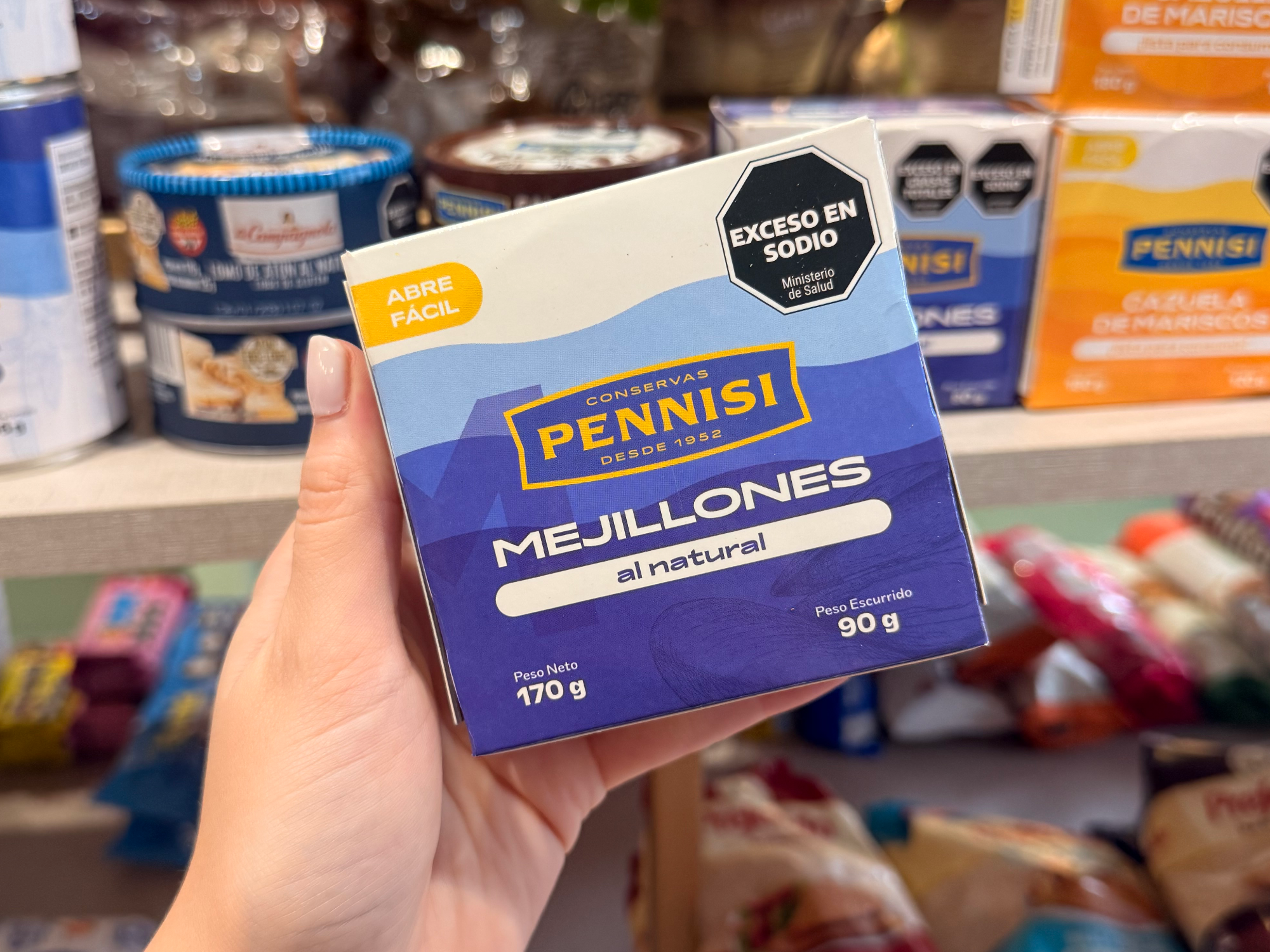 Mejillones al natural