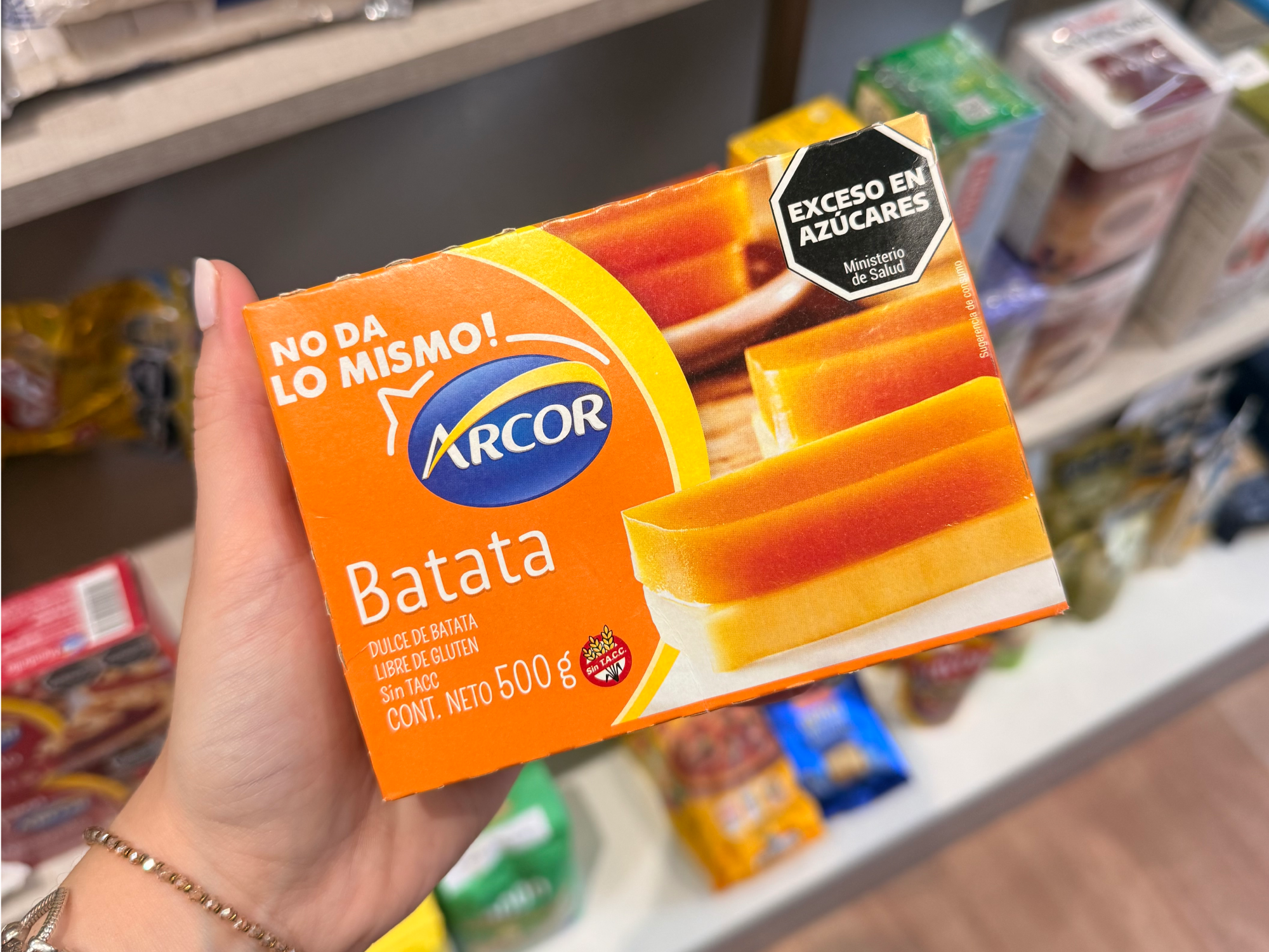 Arcor dulce de batata x 500 grs