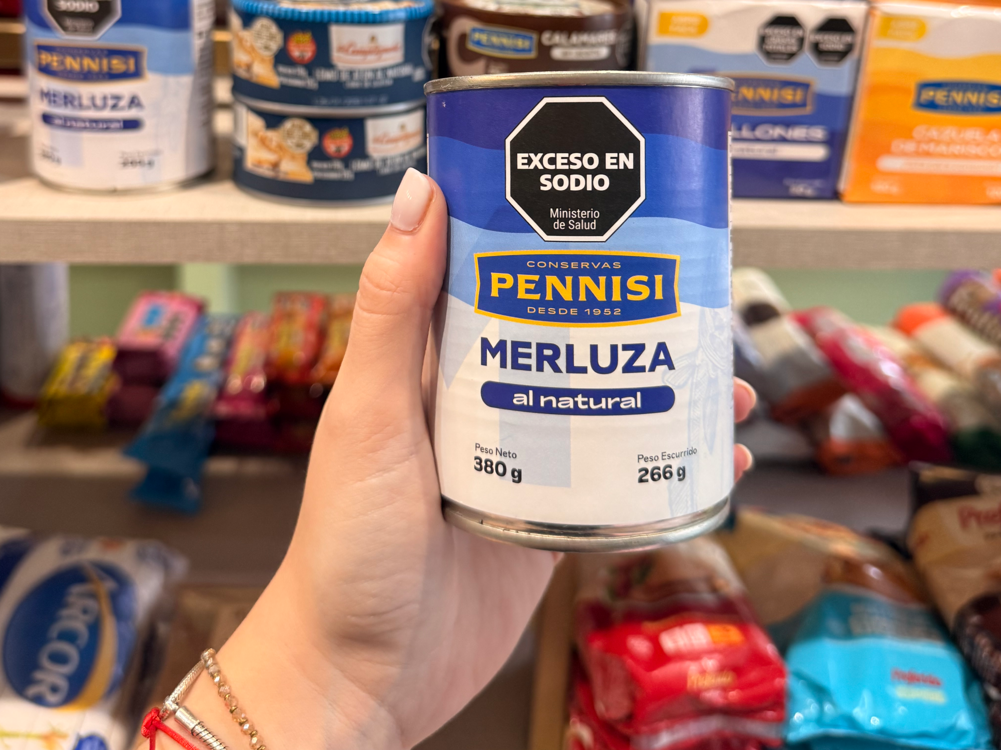 Merluza al natural