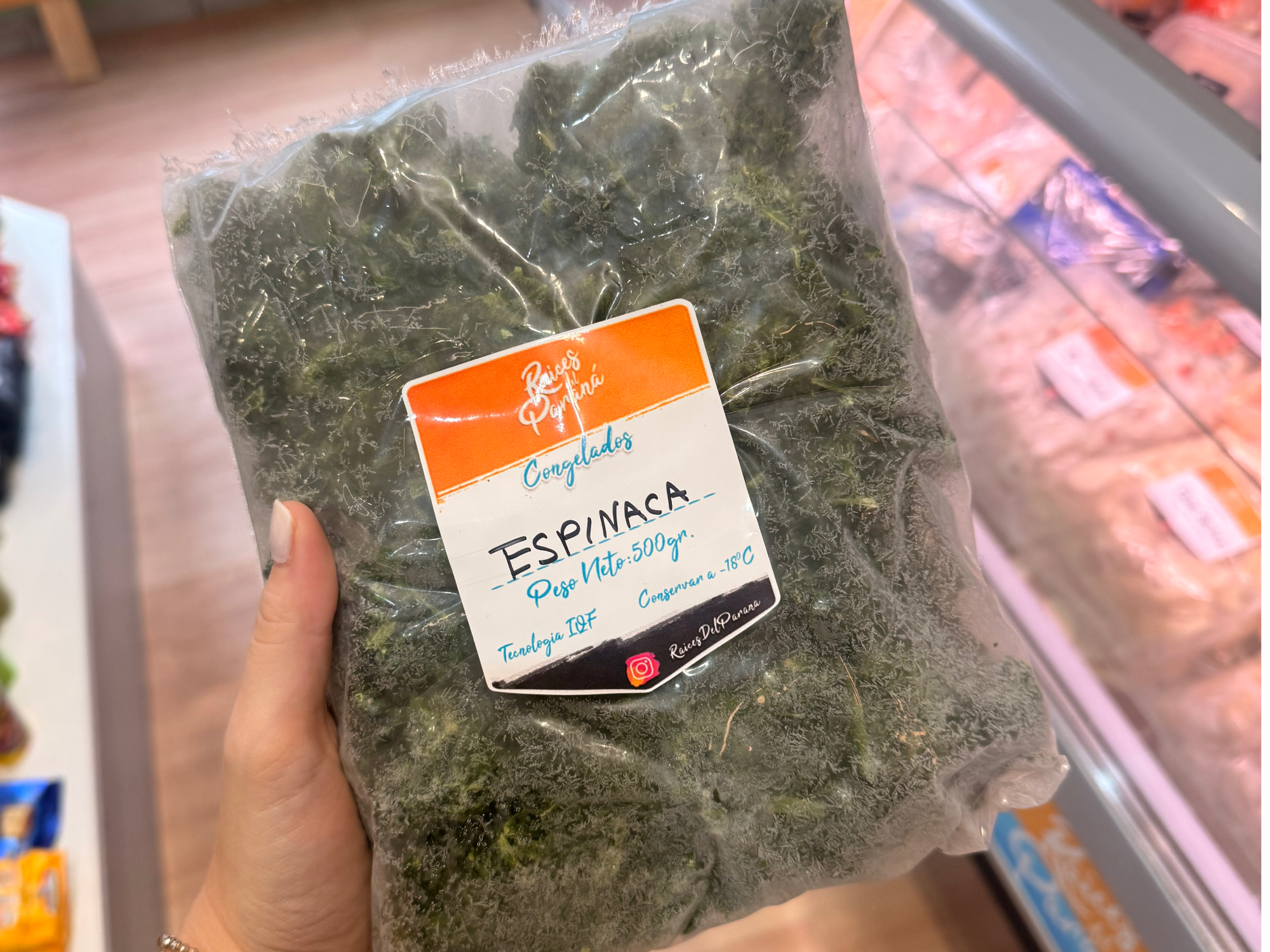 Espinaca x 500 Grs
