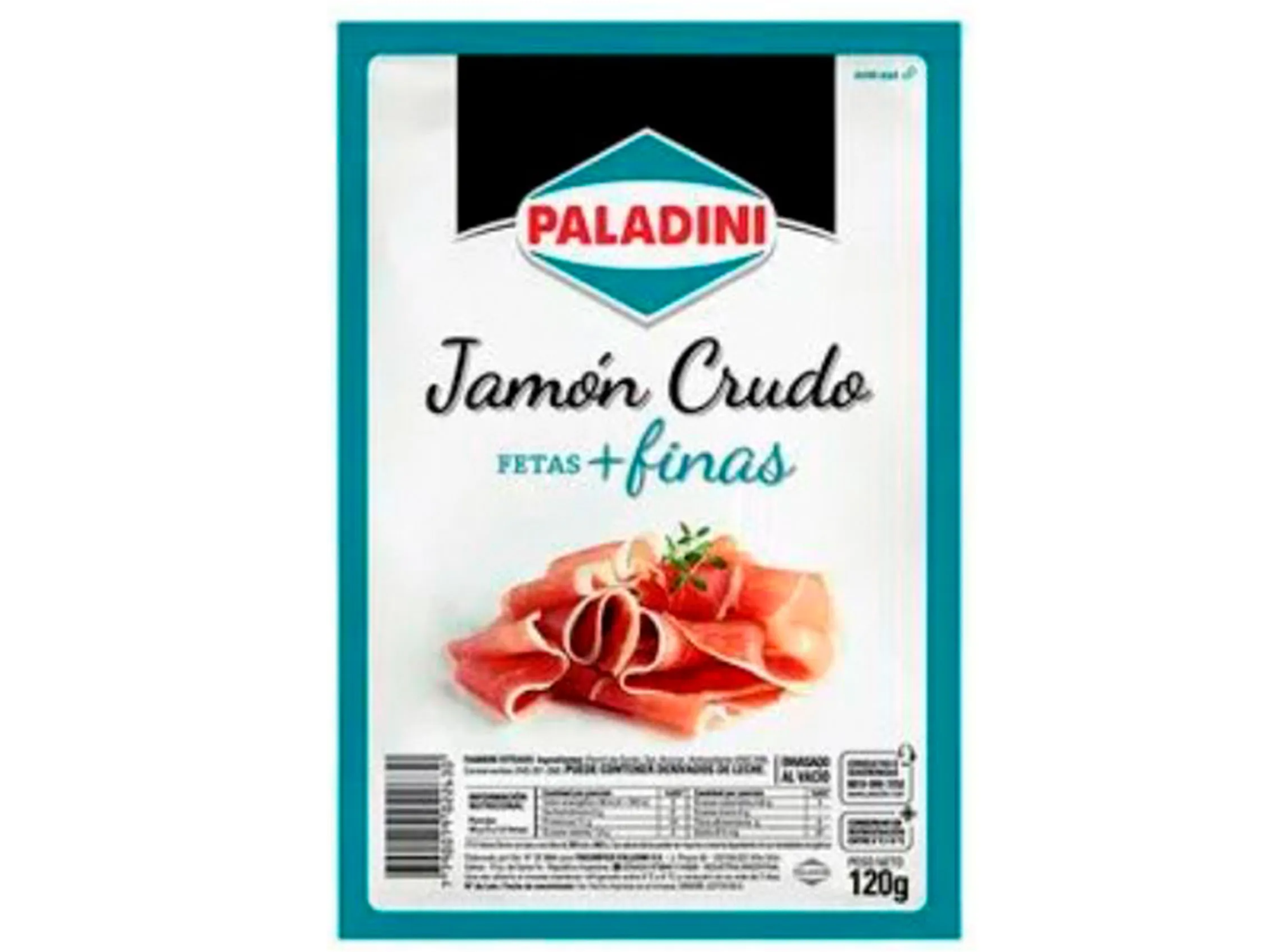 Jamon Crudo ¨Paladini¨ x 120 grs